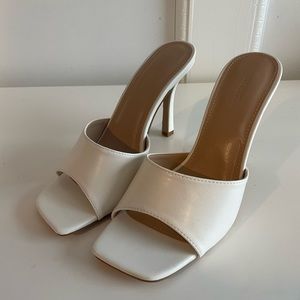 Forever 21 White Heels